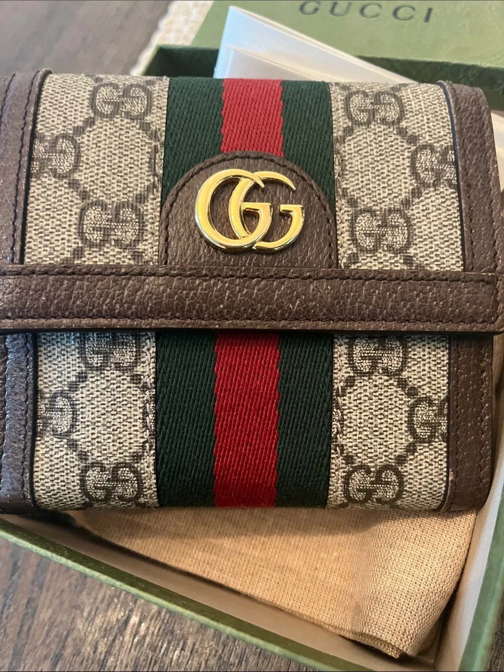 Gucci card holder